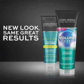 img 1 attached to 💁 John Frieda Volume Lift Lightweight Shampoo: Add Natural Fullness to Fine or Flat Hair, Color-Safe Formula, 8.45oz