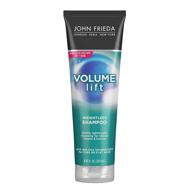 💁 john frieda volume lift lightweight shampoo: add natural fullness to fine or flat hair, color-safe formula, 8.45oz logo