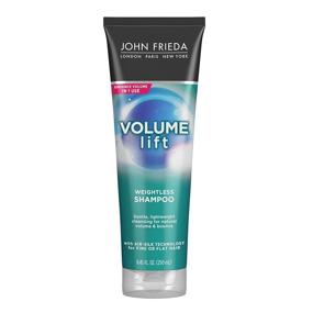 img 4 attached to 💁 John Frieda Volume Lift Lightweight Shampoo: Add Natural Fullness to Fine or Flat Hair, Color-Safe Formula, 8.45oz