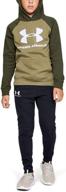 👕 превосходный комфорт и стиль: худи under armour boys' rival с логотипом логотип