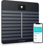 📊 withings body cardio – advanced wi-fi body composition smart scale, monitors heart health, vascular age, bmi, fat, muscle & bone mass, water %, digital bathroom scale with app sync via bluetooth or wi-fi logo