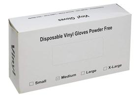 img 1 attached to Powder Latex Disposable Gloves Gloves