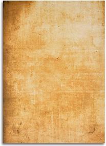 img 1 attached to 📜 120-Pack Double Sided Vintage Antique Stationery Papers, Aged Paper with 6 Designs, 8.5"X 11" Letter Sheets for Writing Calligraphy, Printing, Scrapbook Crafts, Maps, Certificates, Invitations