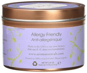 img 1 attached to 🕯️ Tranquil Aroma Naturals Lavender Essential Oil Tin Candle - 100% Natural Soy Scented, 2 Count