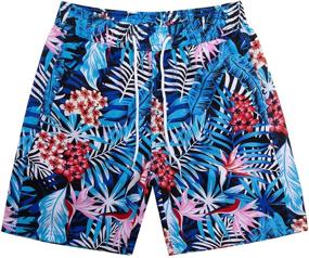 img 4 attached to 🩳 Stylish Trunks Bathing Swimsuit for Little Boys - Trendy Swimwear in Toddler Sizes