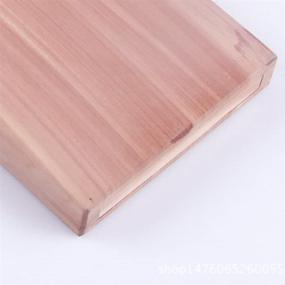 img 1 attached to HANYAN HUS Kitchen Drawer Dividers - 2 Pack Cedar Wood Expandable for Organizing Kitchen, Bedroom & Dresser