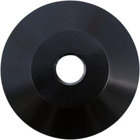 img 3 attached to 🎵 Premium Black Anodized Aluminum 45 RPM Dome Adapter - Perfect for 7 inch Vinyl Records