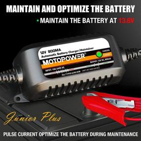 img 2 attached to 🔋 MOTOPOWER MP00205C: Ultimate 12V Battery Charger & Desulfator - Efficient Battery Maintainer for Optimal Performance