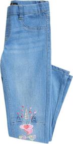 img 3 attached to DELiAs Girls Stretch Leggings - Comfortable Jeggings for Girls' Clothing