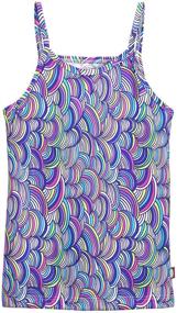 img 4 attached to Stunning Spaghetti Colorful Metallic Girls' Clothing: City Threads Collection for Tops, Tees & Blouses