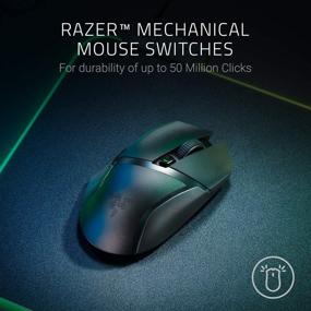 img 1 attached to 🖱️ Razer Basilisk X Hyperspeed: Ultimate Wireless Gaming Mouse with 16K DPI Sensor, Bluetooth Compatibility, and Long-lasting Battery