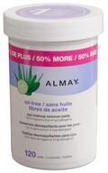 almay oil free makeup remover 120 count logo