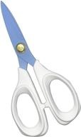 🧵 dreamstitch 6 inch teflon coated non-stick stainless steel sewing scissors - professional, all-purpose, comfort grip - made in taiwan logo