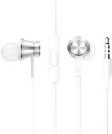 🎧 silver mi basic in-ear headphones logo