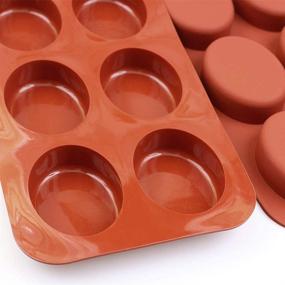 img 3 attached to homEdge 6-Cavity Silicone Mold: Best 🔹 Oval Molds for Soap, Chocolate, Candles & Jelly