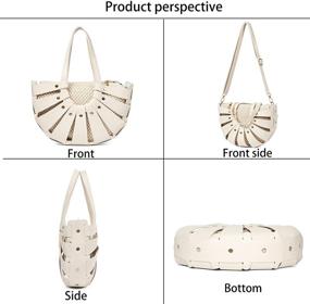 img 1 attached to CERWIN Vintage Fashion Shoulder Suitable Women's Handbags & Wallets