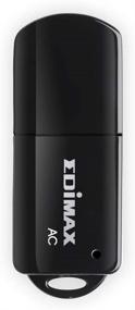 img 3 attached to Edimax EW-7811UTC AC600 Двухдиапазонный USB адаптер: Компактный, Портативный и Мощный, 📶 Повышает Скорость потокового воспроизведения и загрузки на ПК / ноутбуках с поддержкой Wi-Fi 11AC и 11n.