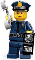 👮 authentic lego 71000 minifigure police man: a must-have for lego collectors! logo