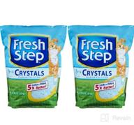 img 1 attached to 🐱 Premium Cat Litter - Fresh Step Crystals, Scented, 16 lb (2 Pack of 8 lb Bags) review by Doris Tran