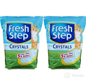 img 6 attached to 🐱 Premium Cat Litter - Fresh Step Crystals, Scented, 16 lb (2 Pack of 8 lb Bags)
