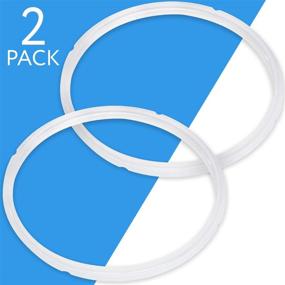 img 2 attached to BPA Free Silicone Sealing Rings (Pack of 2) for IP-DUO60, IP-LUX60, IP-DUO50, IP-LUX50, Smart-60, IP-CSG60, and IP-CSG50 Pressure Cookers