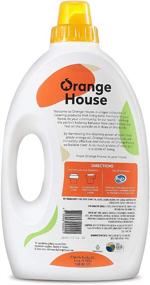 img 3 attached to 🍊 Orange House Free and Clear Liquid Laundry Detergent - Natural Food-Grade Orange Oil - High Efficiency & Standard Machine - 135.3 Fl Oz (135 Load)