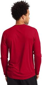 img 3 attached to Hanes Graphite Large Men's Sleeve T-Shirt for Shirts - Clothing