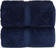 🛀 turkuoise turkish towel: premium quality 100% turkish cotton oversize bath towel - 35x70 inches logo