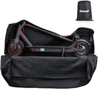 🛴 foldable electric scooter carrying bag - heavy duty e-scooter storage transport bag for xiaomi mijia m365 / m365 pro & segway - accessory backpack handbag shoulder bag logo