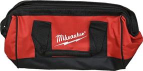 img 1 attached to 👜 Milwaukee Bag: Heavy Duty Canvas Tool Bag - 13x6x8 inch, Sturdy and Durable