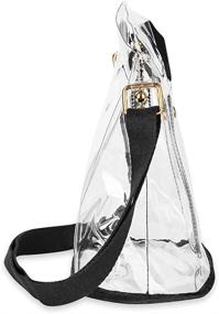 img 3 attached to Crossbody Concert Approved Transparent Shoulder