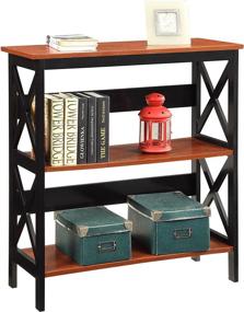 img 3 attached to Convenience Concepts 203030CH Oxford Bookcase