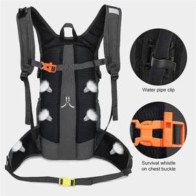 img 3 attached to NEVO Hydration Backpack Bladder Climbing Sports & Fitness