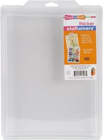 img 1 attached to 📦 Efficient 5-Pack of Stampendous Thicker Storage Solutions- 8.5"x11"x1" (STOR03)