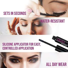 img 1 attached to Duo Quick-Set Dark False Strip Lash Adhesive, Dark Drying Formula 0.18 oz x 2 Packs