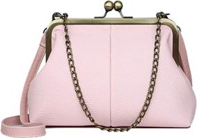 img 4 attached to Women Small Vintage Chains Handbag Women's Handbags & Wallets