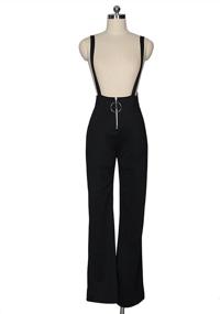 img 1 attached to 👗 Sleeveless Suspender Jumpsuits Overalls for Women - Remelon Women's Clothing