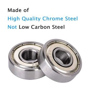 img 1 attached to Upgrade your Skateboards with High-Performance Donepart 608ZZ Skateboard Bearings
