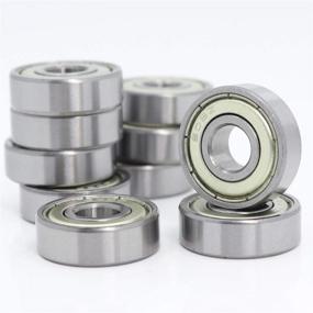 img 3 attached to Upgrade your Skateboards with High-Performance Donepart 608ZZ Skateboard Bearings