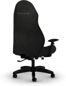 img 2 attached to CORSAIR TC60 Fabric Gaming Chair - Comfortable Fit - Black