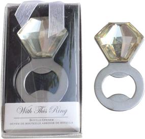 img 4 attached to 💎 Shine Sparkle Pop: Pack of 12 Diamond Bottle Opener - Perfect Travel Companion for Beer Bottles, Party Favors, Wedding & Birthday Decorations