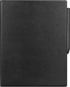 img 1 attached to 📚 KuRoKo Lightweight Book Folio Leather Case Cover for Remarkable 2 - Sleek Black Design