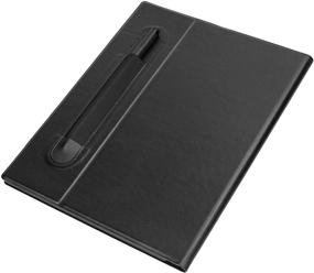 img 3 attached to 📚 KuRoKo Lightweight Book Folio Leather Case Cover for Remarkable 2 - Sleek Black Design