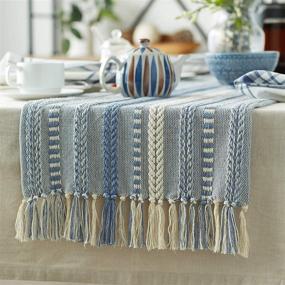 img 2 attached to 🏡 Enhance Your Décor with DII Farmhouse Braided Runner Stonewash