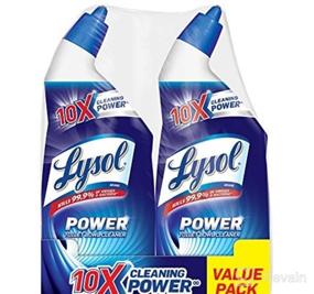 img 7 attached to Lysol Bleach-Free Hydrogen Peroxide Toilet Bowl Cleaner: Fresh Cleaning Power in a 24oz Bottle