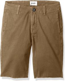 img 2 attached to HUDSON Toddler Boys Shorts Green Boys' Clothing : Shorts