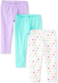 img 1 attached to The Children's Place Big Girls' 3 Pack Leggings - Trendy and Versatile Leggings for Girls