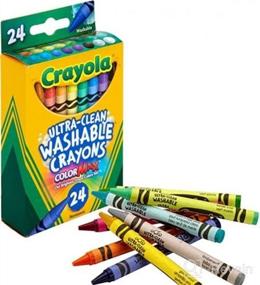 img 2 attached to 🎨 Карандаши Crayola 24 шт. (2 упаковки) - Красочное веселье с удвоенным количеством карандашей!