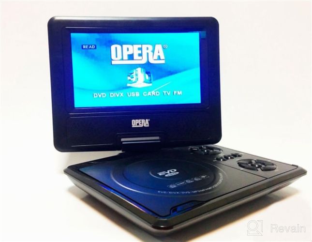 img 1 attached to 📺 15.6-inch Large HD Screen Portable DVD Player | 6-Hour Rechargeable Battery | USB/SD Card/TV Sync | Multiple Disc Formats | High Volume Speaker | Black review by Playalitical Herron