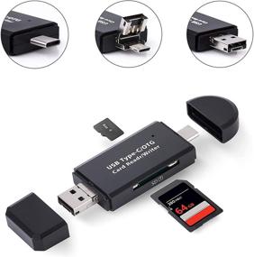 img 4 attached to 📱 COCOCKA 3-in-1 USB 2.0 Memory Card Reader OTG Adapter for PC/Laptop/Smart Phones/Tablets with Micro SD Card Reader Capability